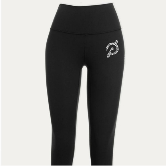 NWOT Peloton Lululemon Wunder Under High Rise Zebra 🦓 Capri Legging Sz 8 - Picture 1 of 9